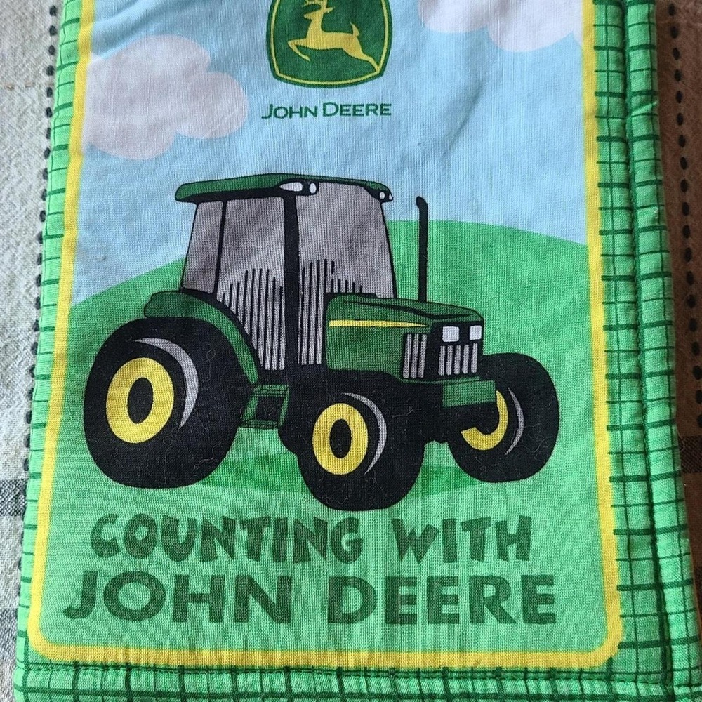 John Deere Cloth Baby / Toddler Counting book